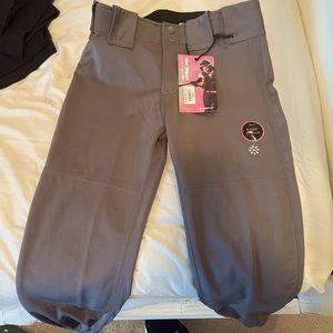Girl’s XL softball pants BNWT smoke free home